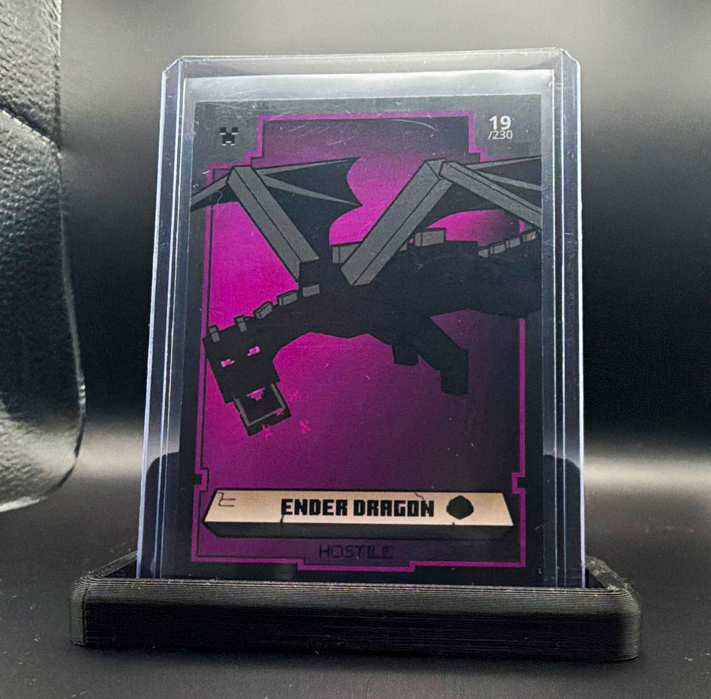 2021 Panini Minecraft Adventure #19 Ender Dragon Hostile  19/230 Rare 