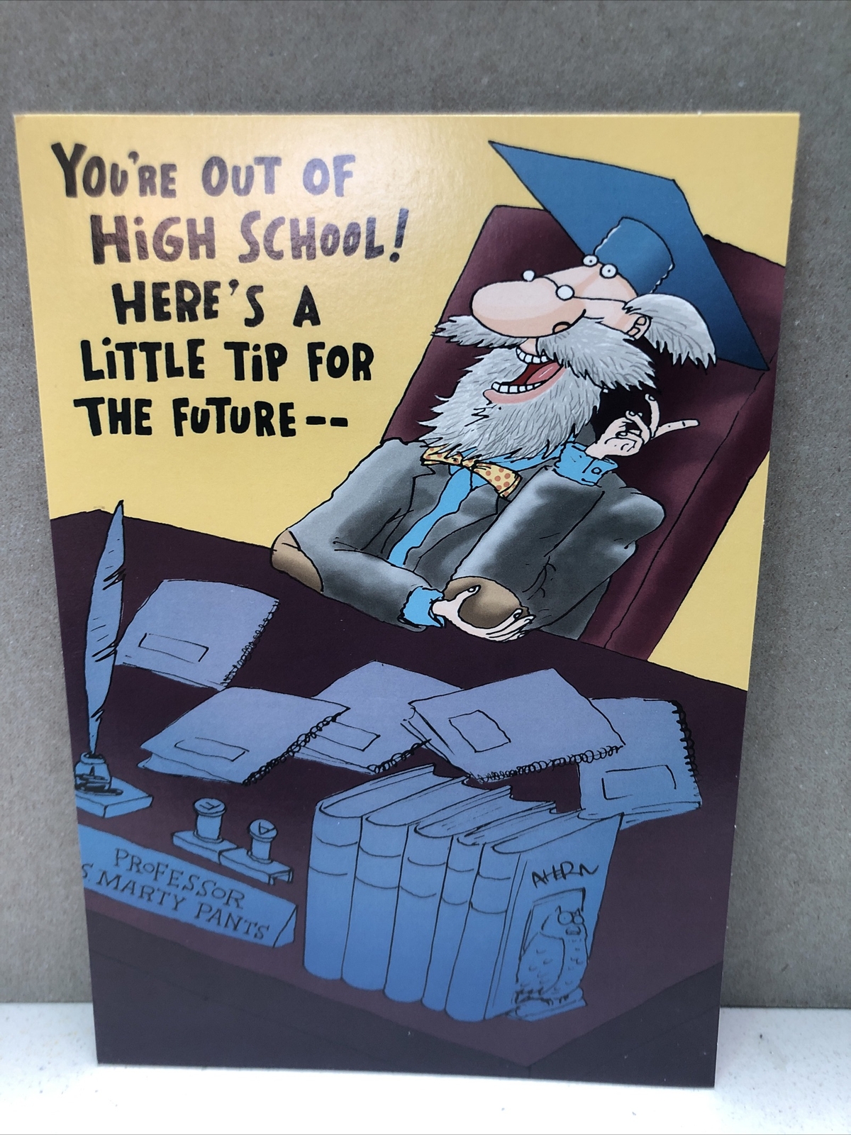 Graduation Card ”You”re Out Of High School...” New W Envelope