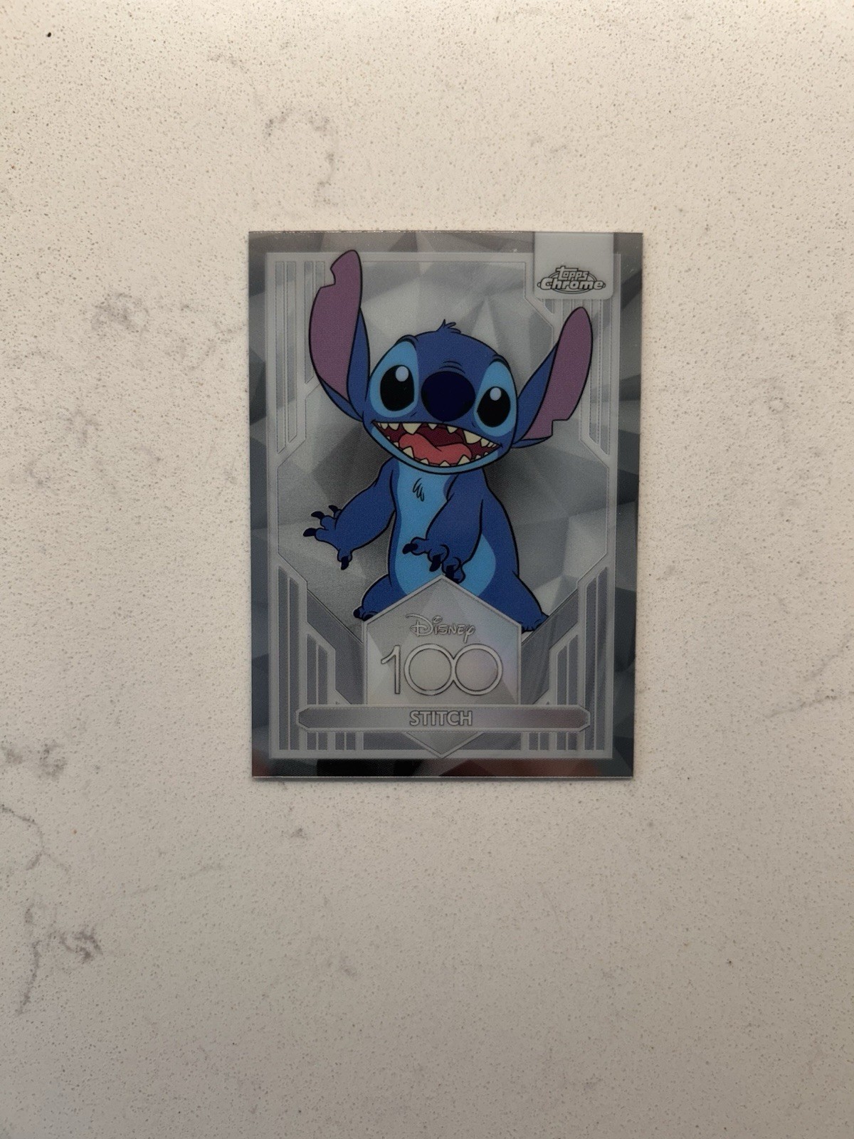 2023 Topps Chrome Disney 100 Stitch #18 Base
