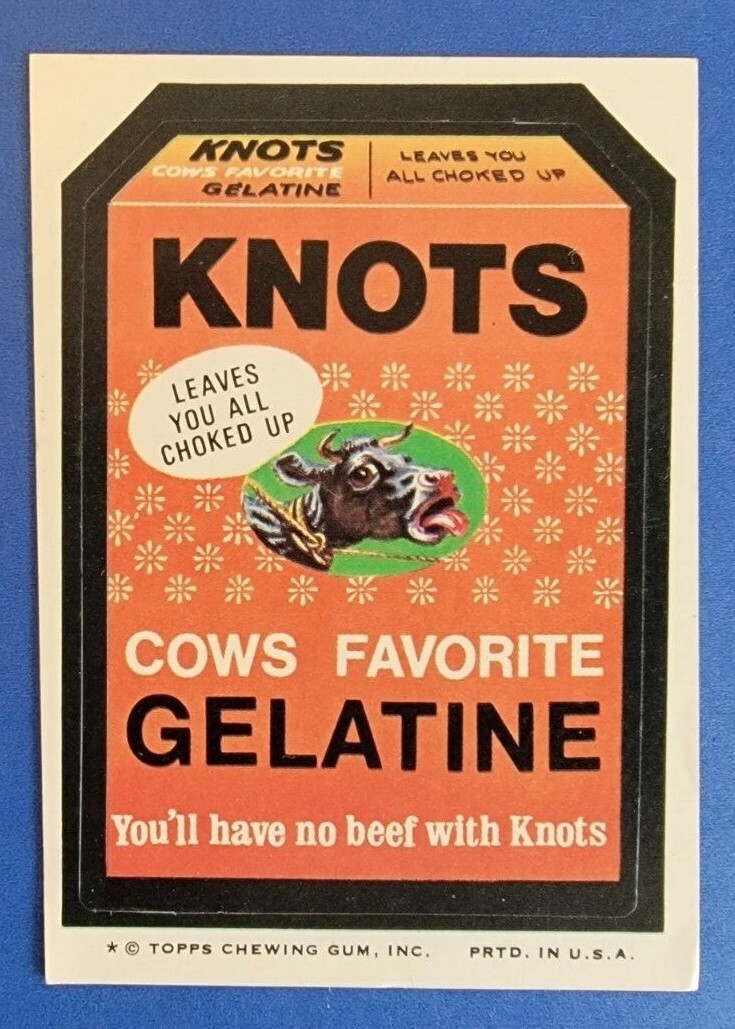 1974 VINTAGE WACKY PACKAGES 8TH SERIES TAN BACK SINGLES  @@ PICK ONE @@