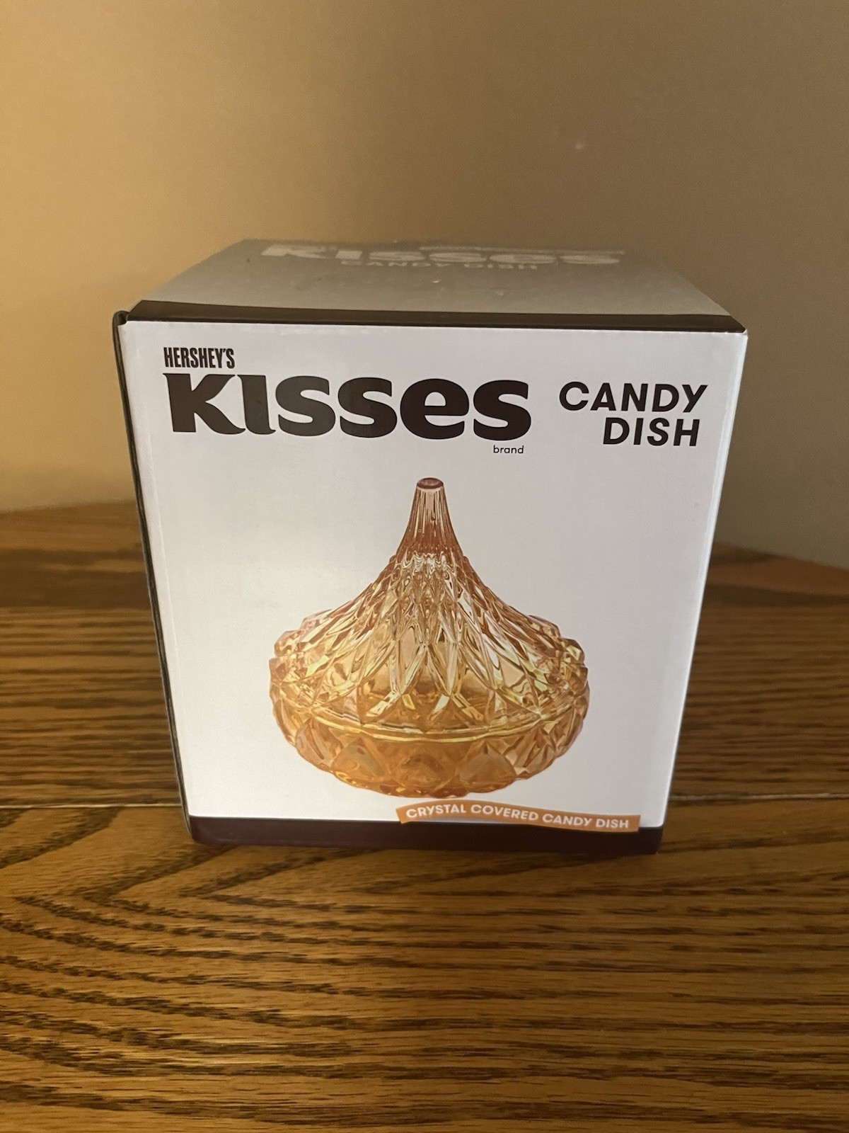 GODINGER HERSHEY\'S CANDY KISSES CRYSTAL CANDY DISH \