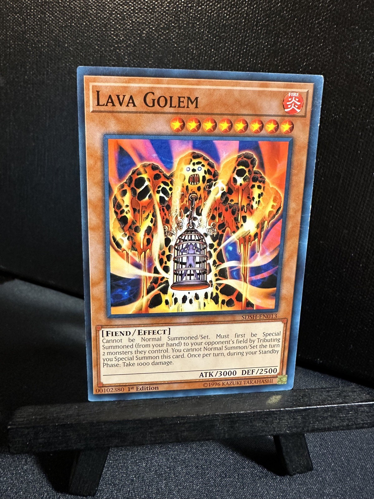 Lava Golem [1st Edition] SDSH-EN013 (common) 1st edition 