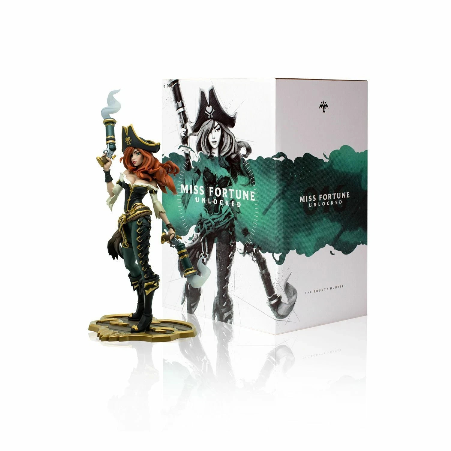 Official LoL League of Legends MISS FORTUNE Unlocked Statue Figure Model Toy 