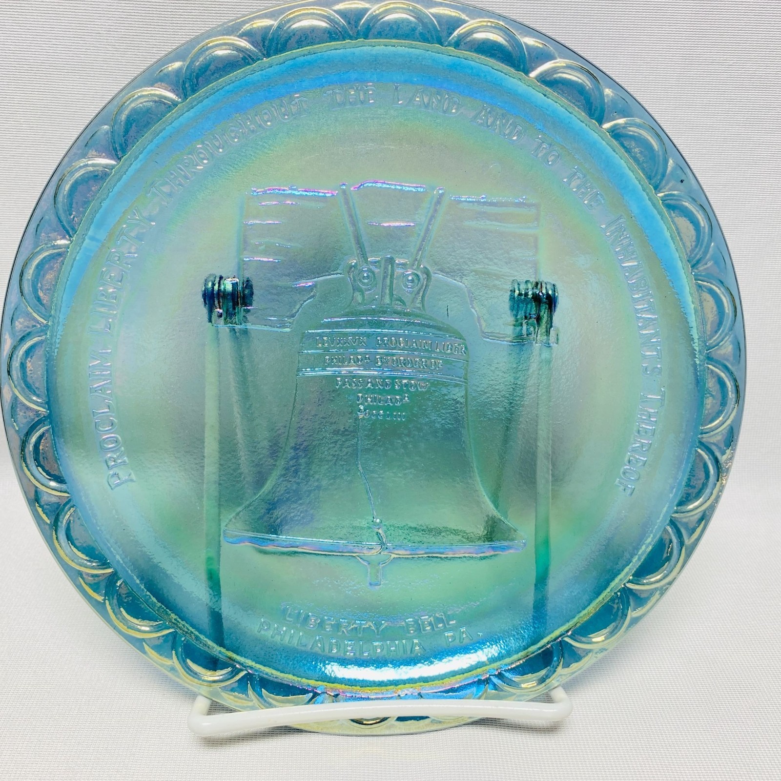 Indiana Carnival Blue Glass 8
