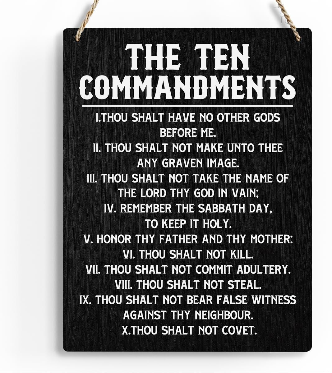 Inspirational Bible Verses Ten Commandments Wall Decor Christian 10 Inspirational Bible Verses Ten Commandments Wall Decor Christian 10