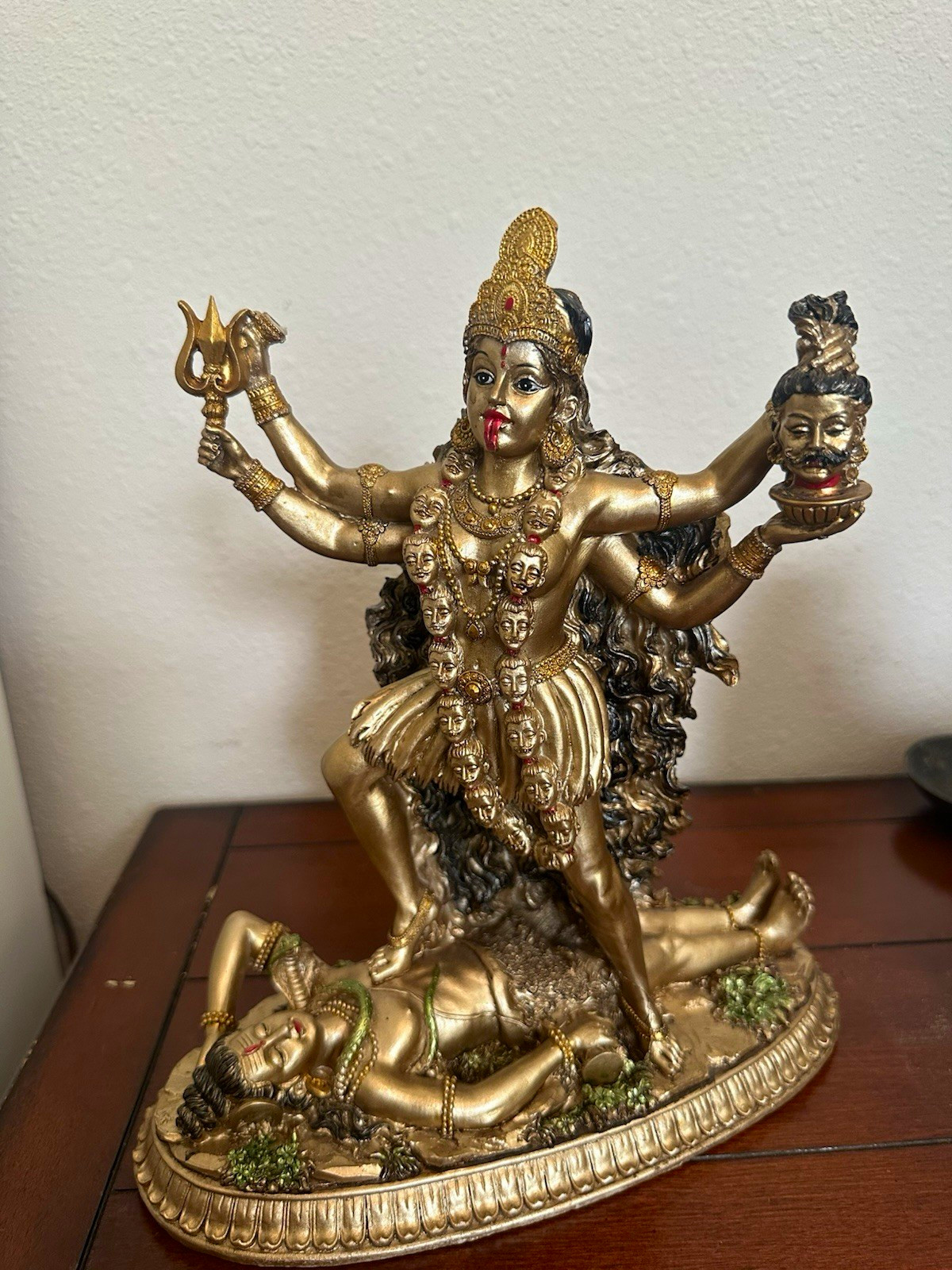 Large Hindu Goddess Kali Statue