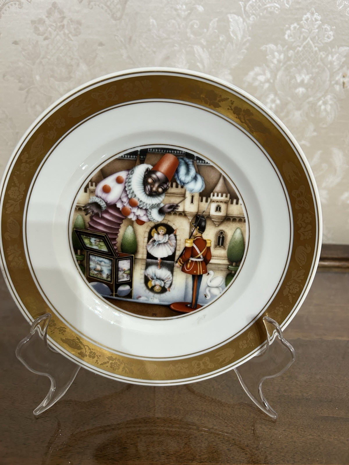 Two 1975 Royal Copenhagen Hans Christian Andersen FAIRY TALE Plates 