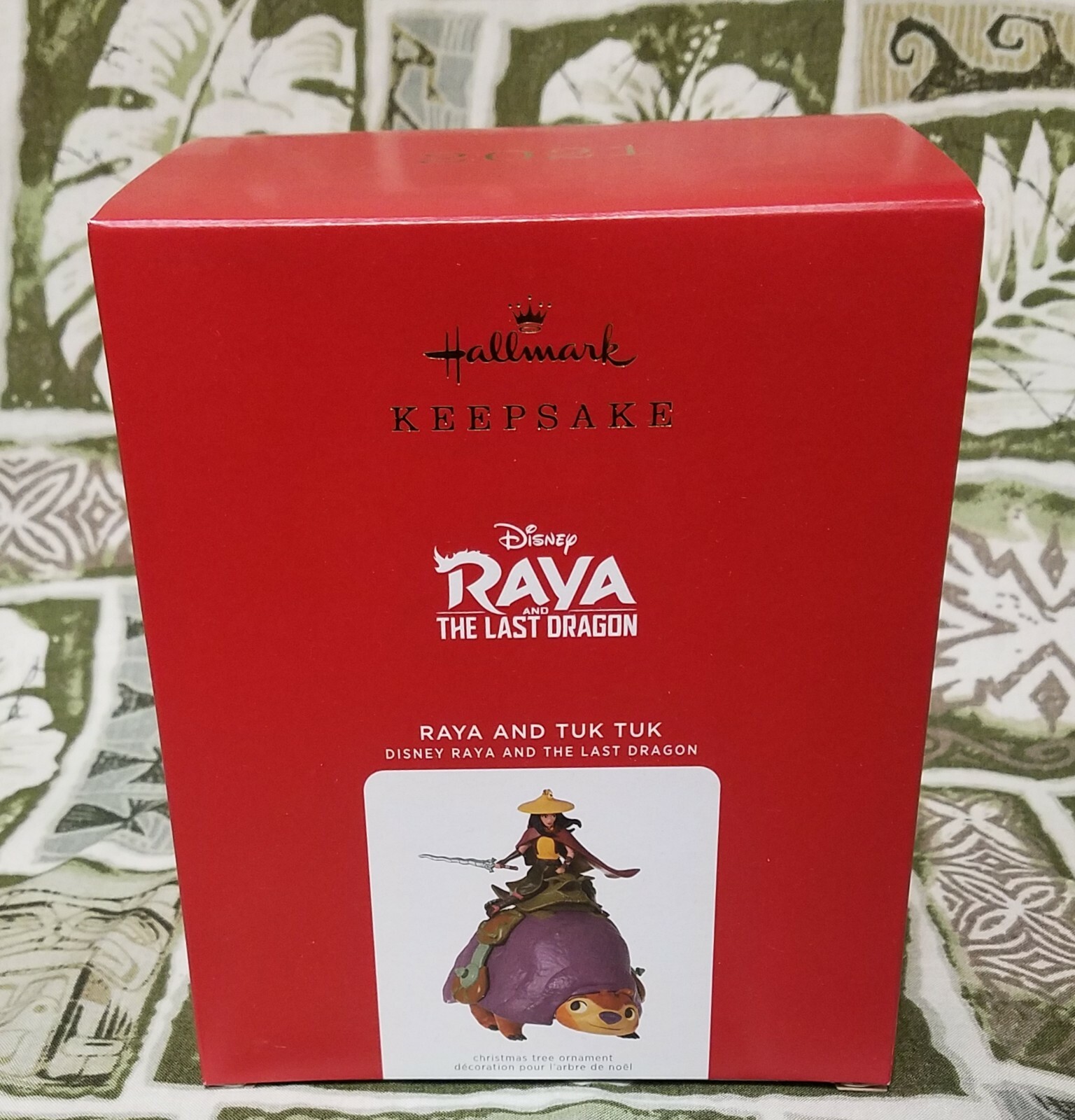 NEW Hallmark RAYA & TUK TUK 2021 Last Dragon Disney NIB Large Ornament Asian