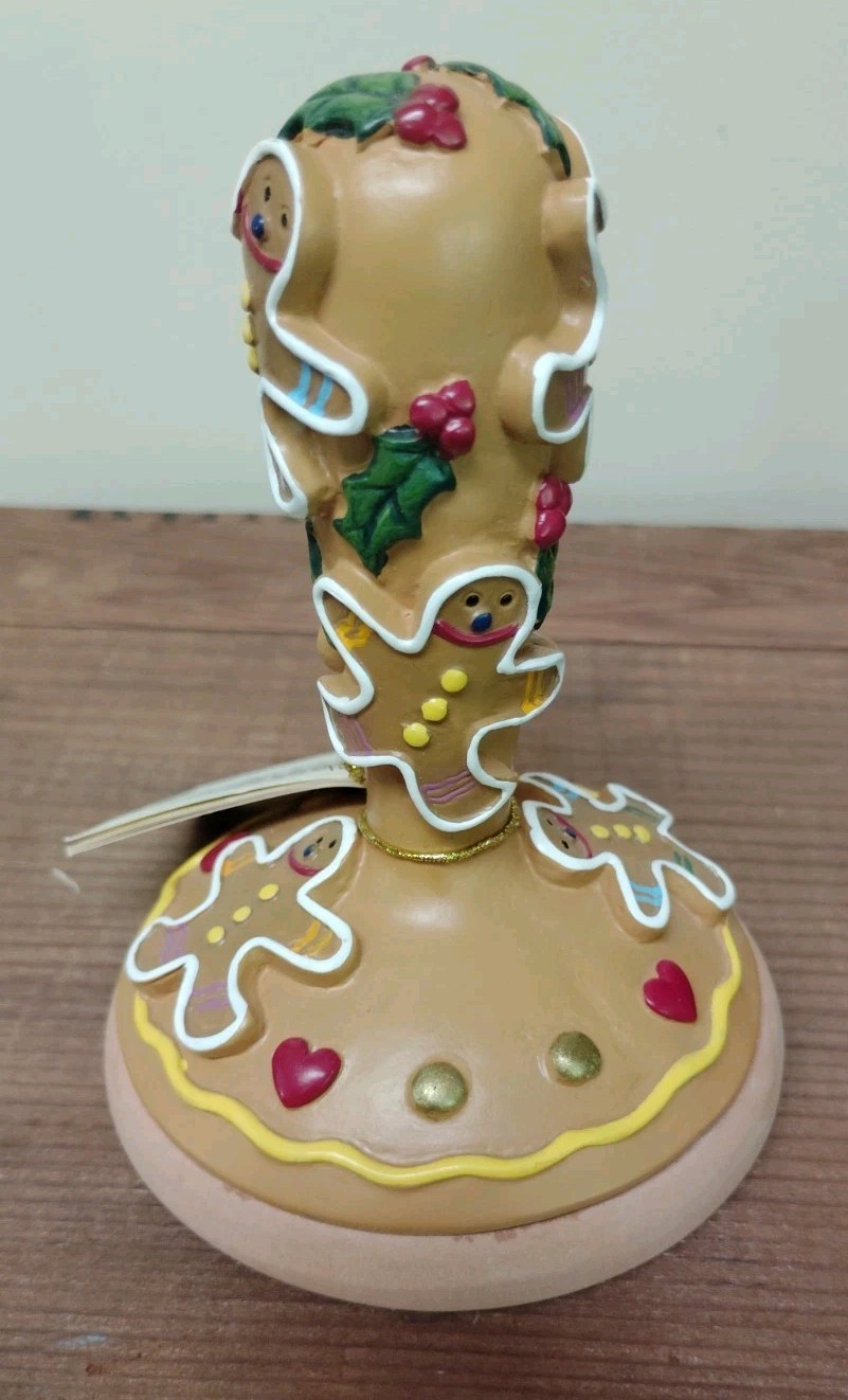 New Vintage Wilton Shaker Hearth Cookie Press Terra Cotta Gingerbread Man Recipe