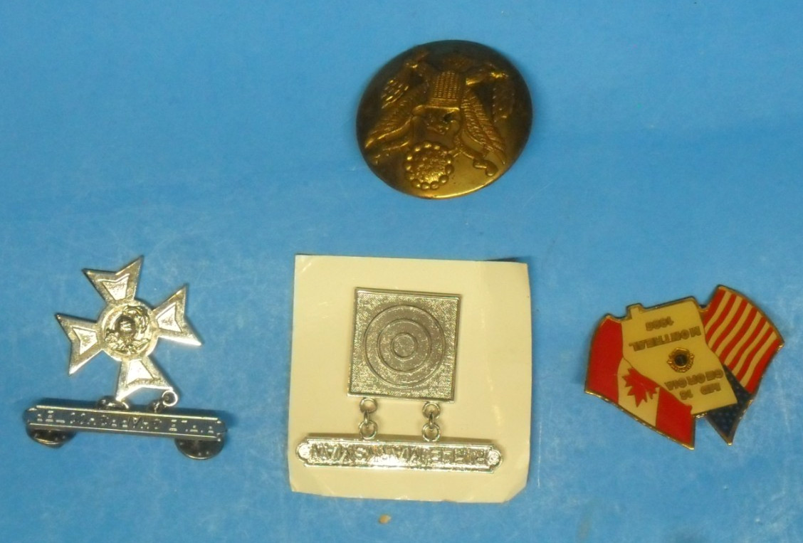 Lot Of 4 Misc US Military Pins