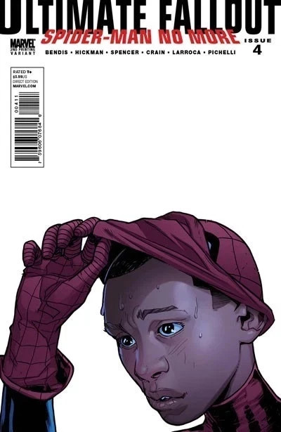Marvel Ultimate Fallout #4 2nd Printing Sara Pichelli Variant F/VF Minor Damage Marvel Ultimate Fallout #4 2nd Printing Sara Pichelli Variant F/VF Minor Damage