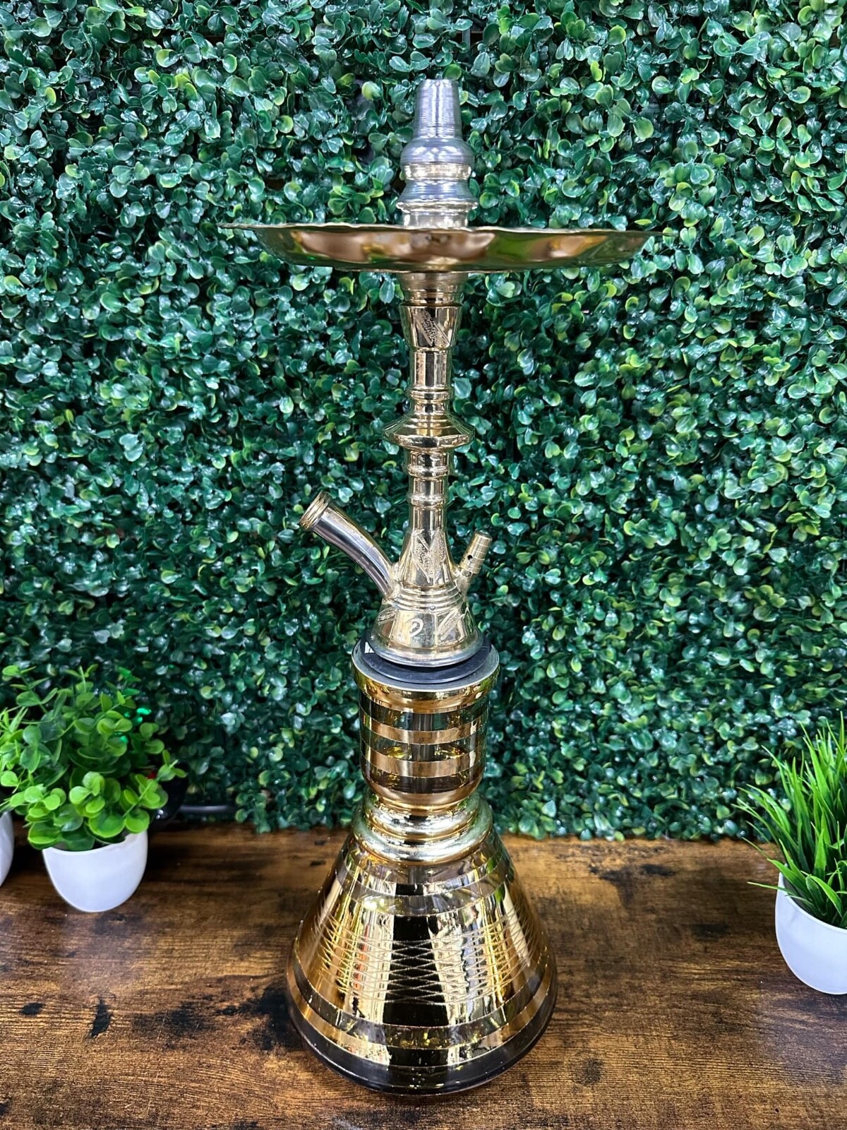 20 inch hookah set 1 hose Egyptian handmade