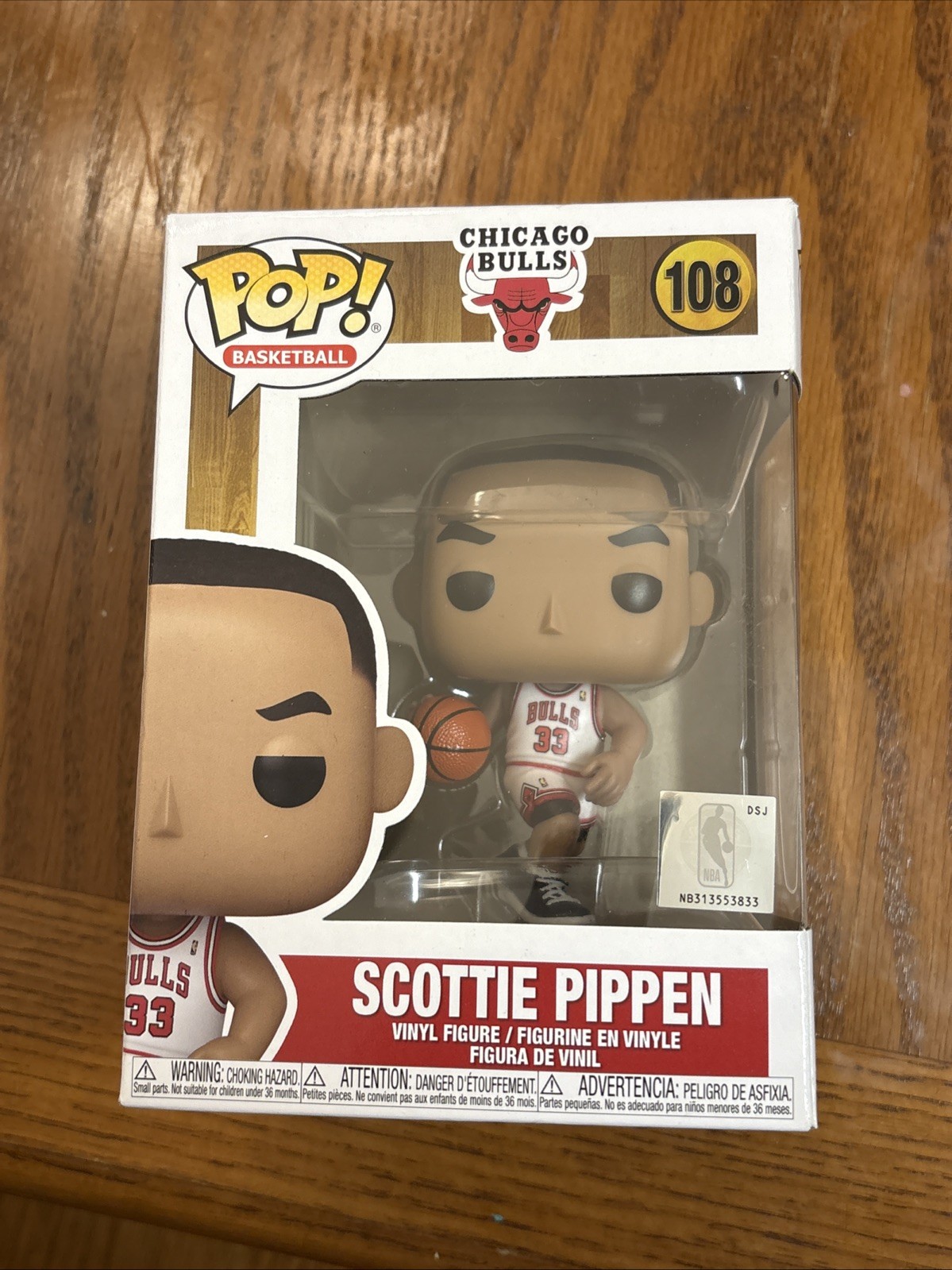 Funko Pop Vinyl: Scottie Pippen #108