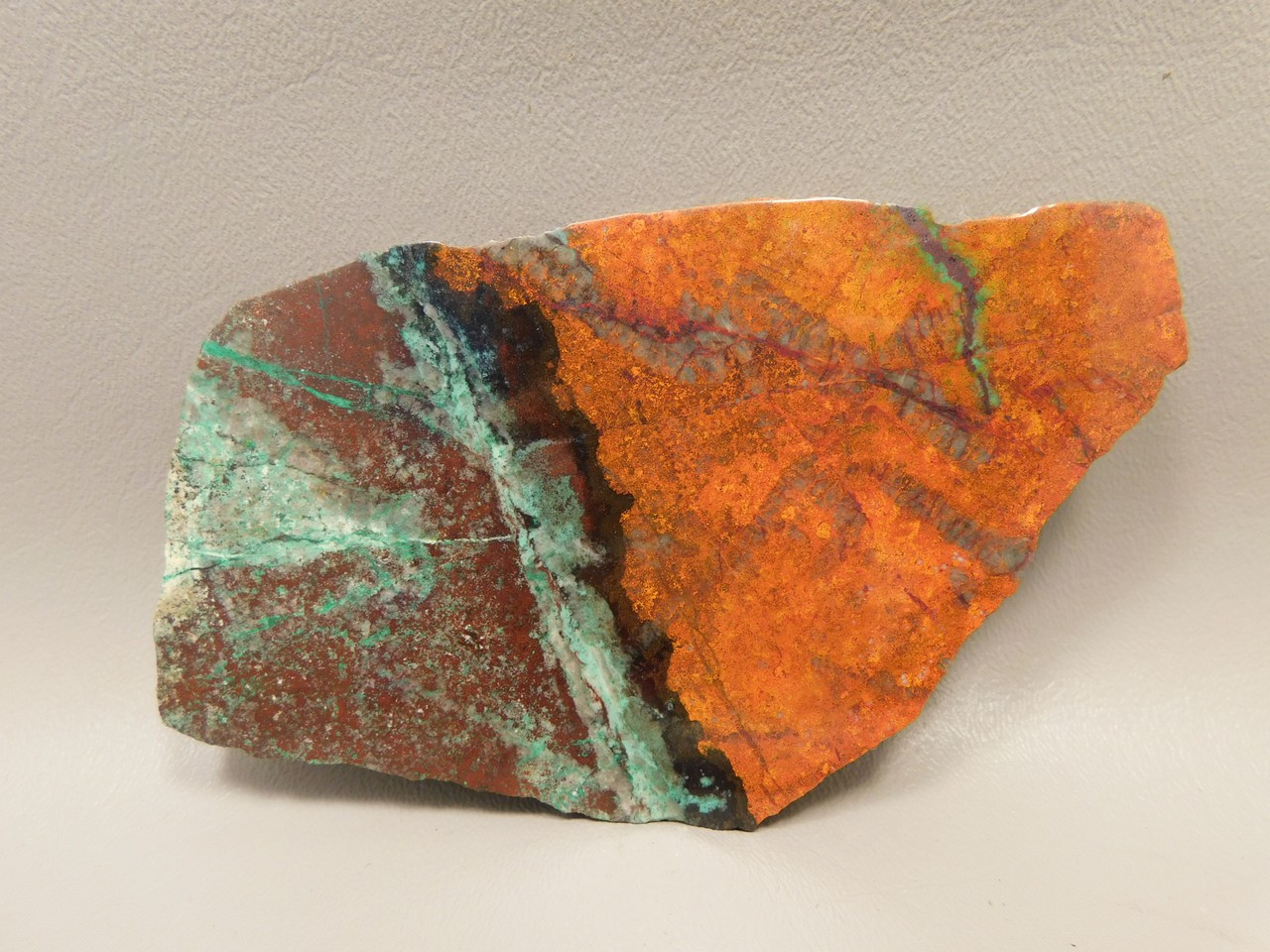 Sonora Sunset Polished Stone Slab Chrysocolla Cuprite #O15