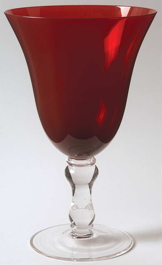 Home Essentials Ruby Red Water Goblet 4359530