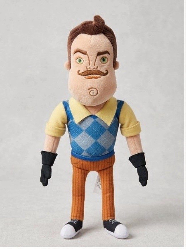 Hello Neighbor Theodore Peterson 12” Plush Doll Zag Toys 2017