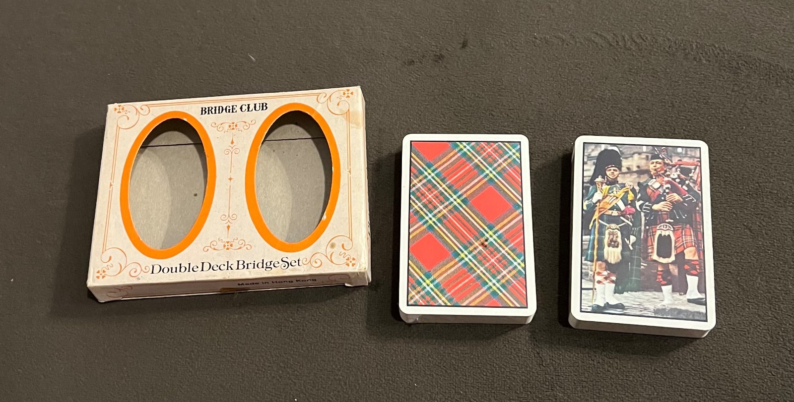 Bridge Club Double Deck Bridge Set new Scotland Theme Bridge Club Double Deck Bridge Set new Scotland Theme
