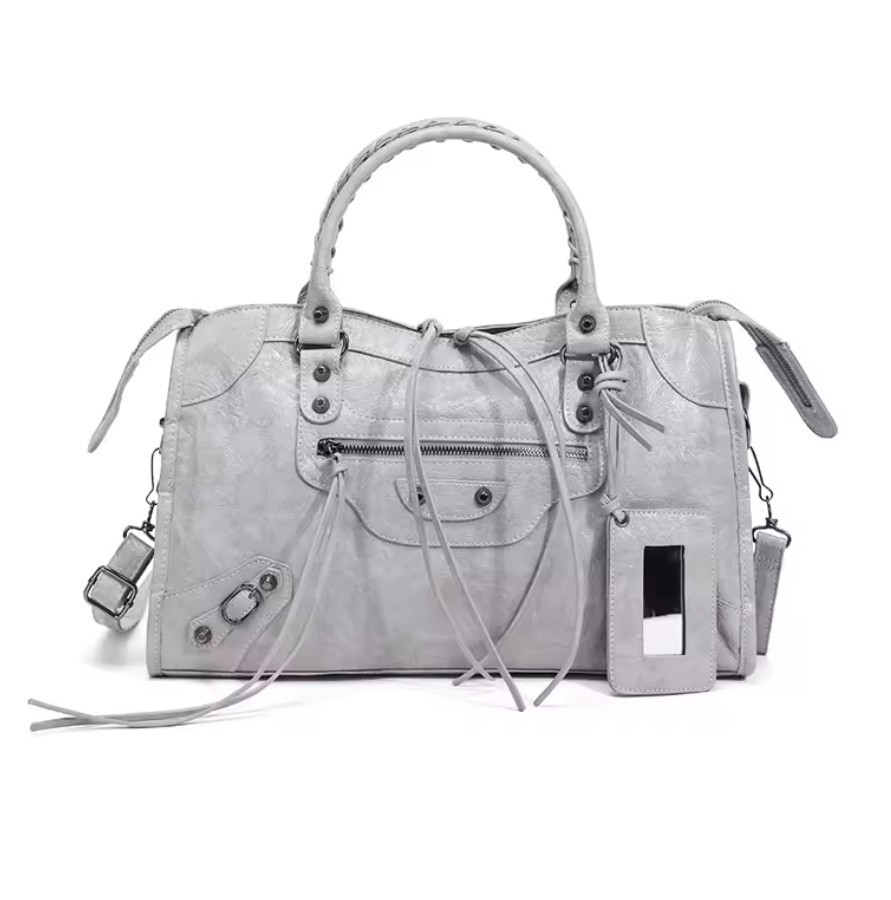 Vintage City Bag Large Grey