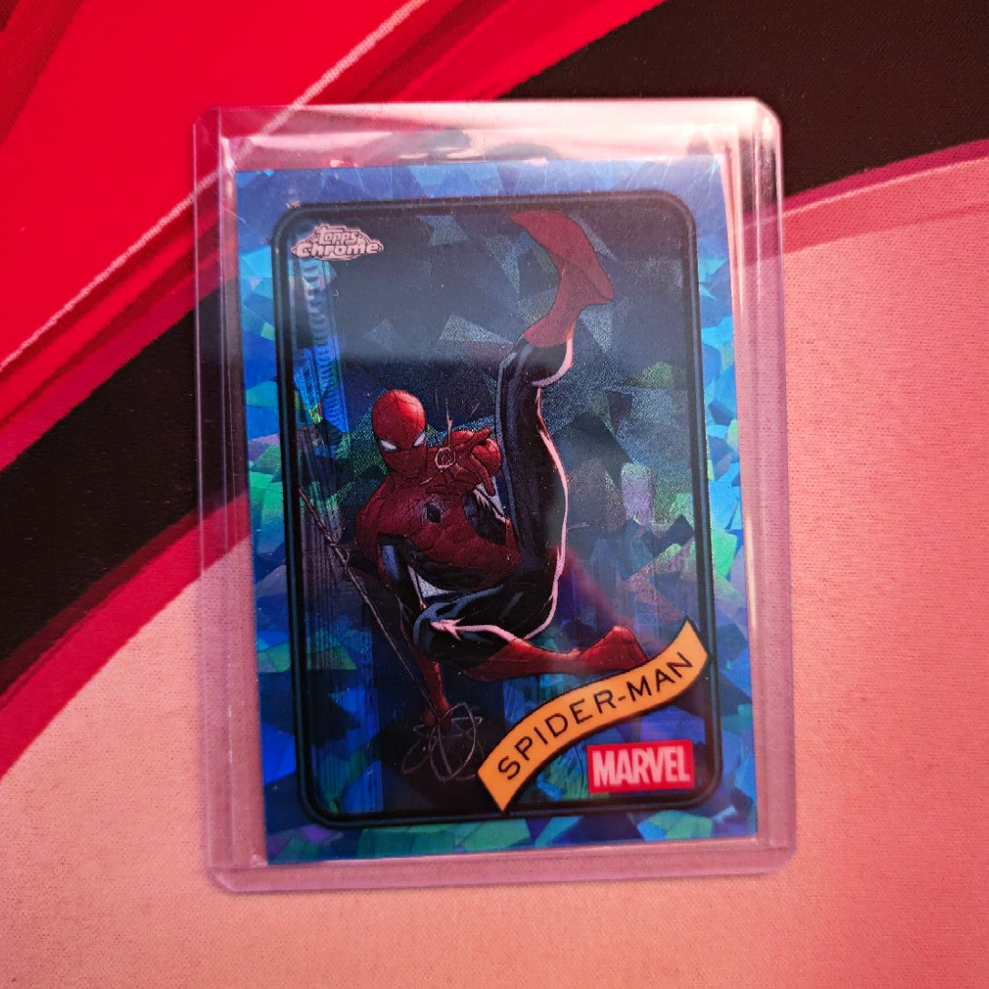 2025 Topps Chrome Sapphire Marvel Spider-Man (Peter Parker) Base#101 2025 Topps Chrome Sapphire Marvel Spider-Man (Peter Parker) Base#101