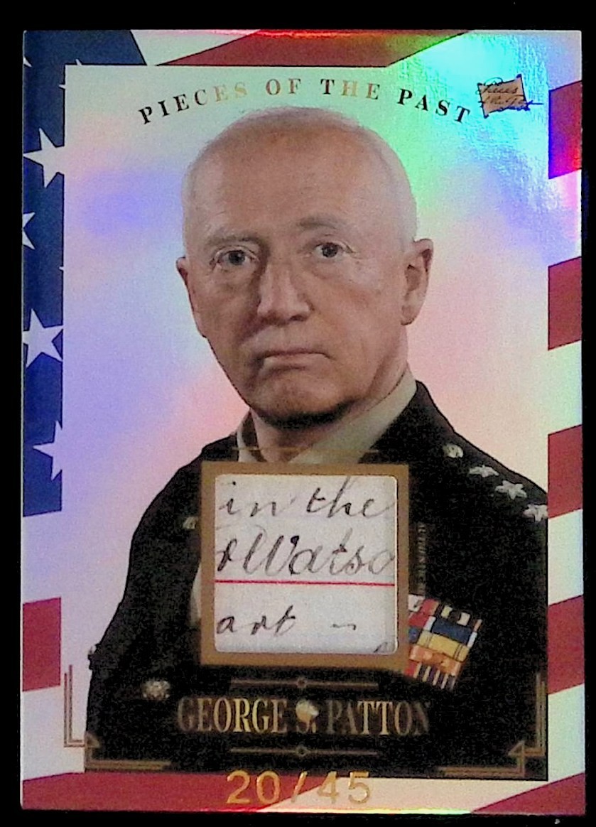 2023 Red White and Blue George S. Patton #159 - Historical Premium Written Relic