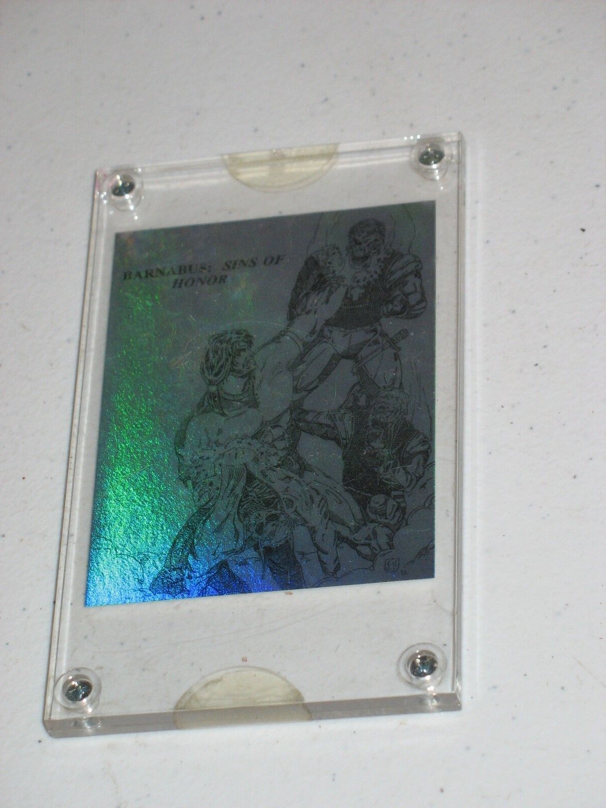 Barnabus; Sins Of Honor Signed Reflecto Card  #52/500 Jay Vargas Artist
