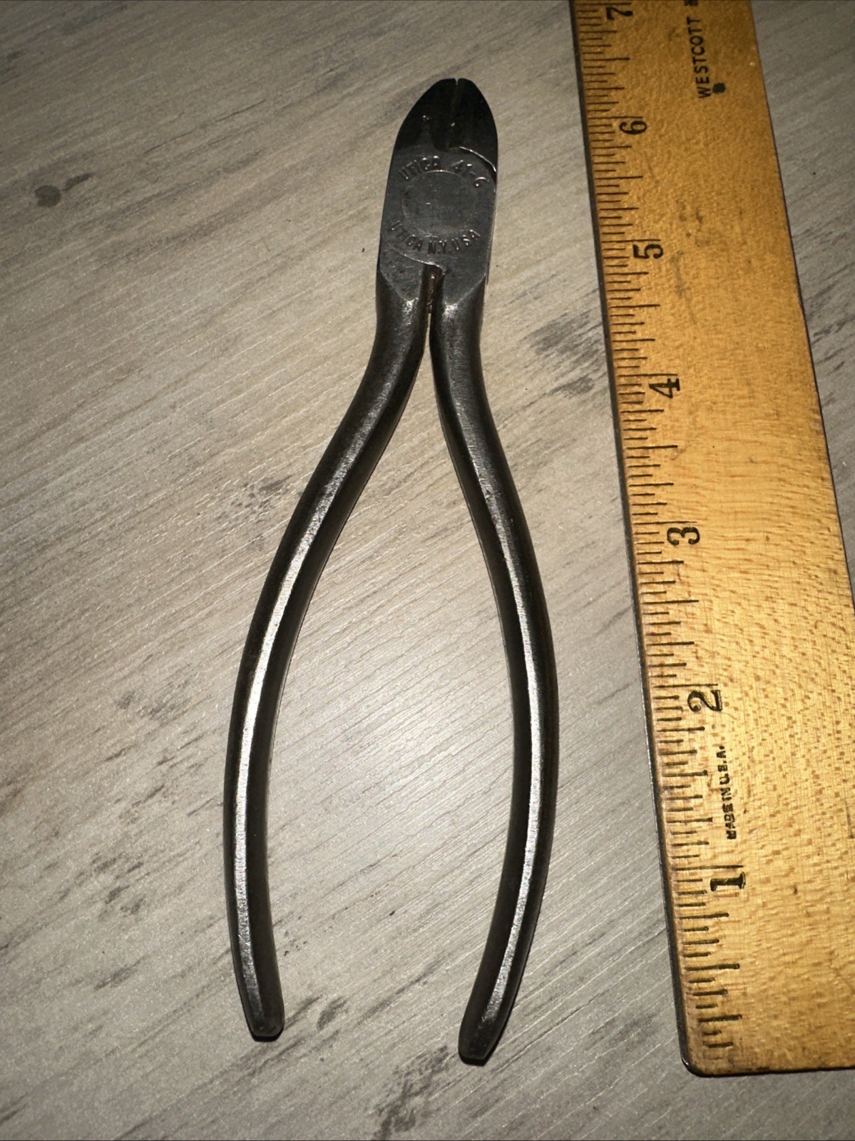 Vintage Utica Diagonal Cutting Pliers 41–6 Utica New York