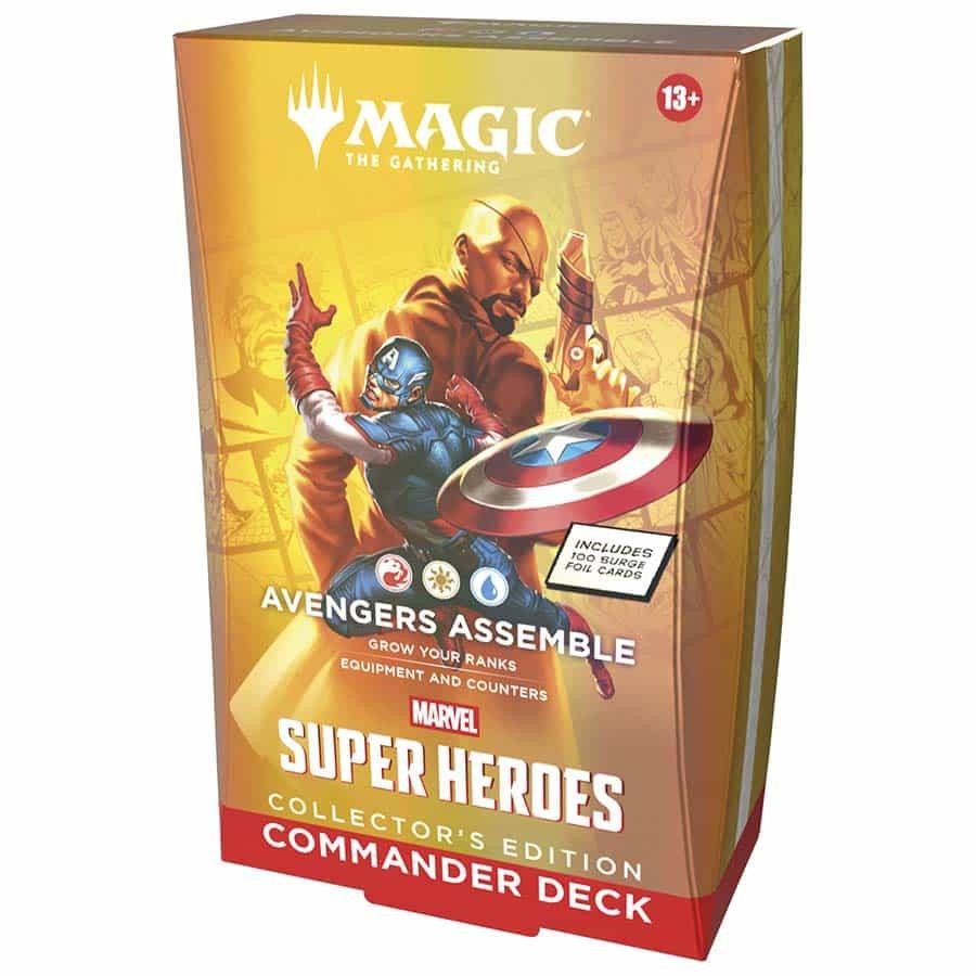 MTG TCG Marvel Super Heroes Commander Avengers Assemble, Collector's Edition