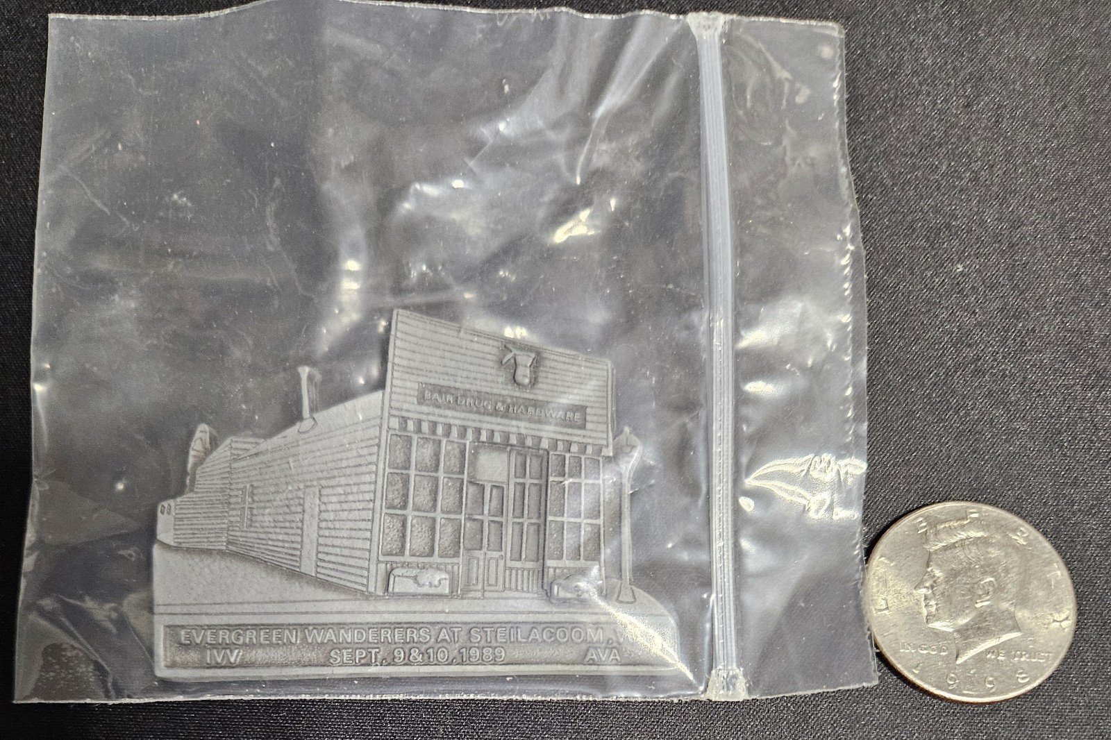 Vintage Evergreen Wanderers IVV 1989 AVA Medal