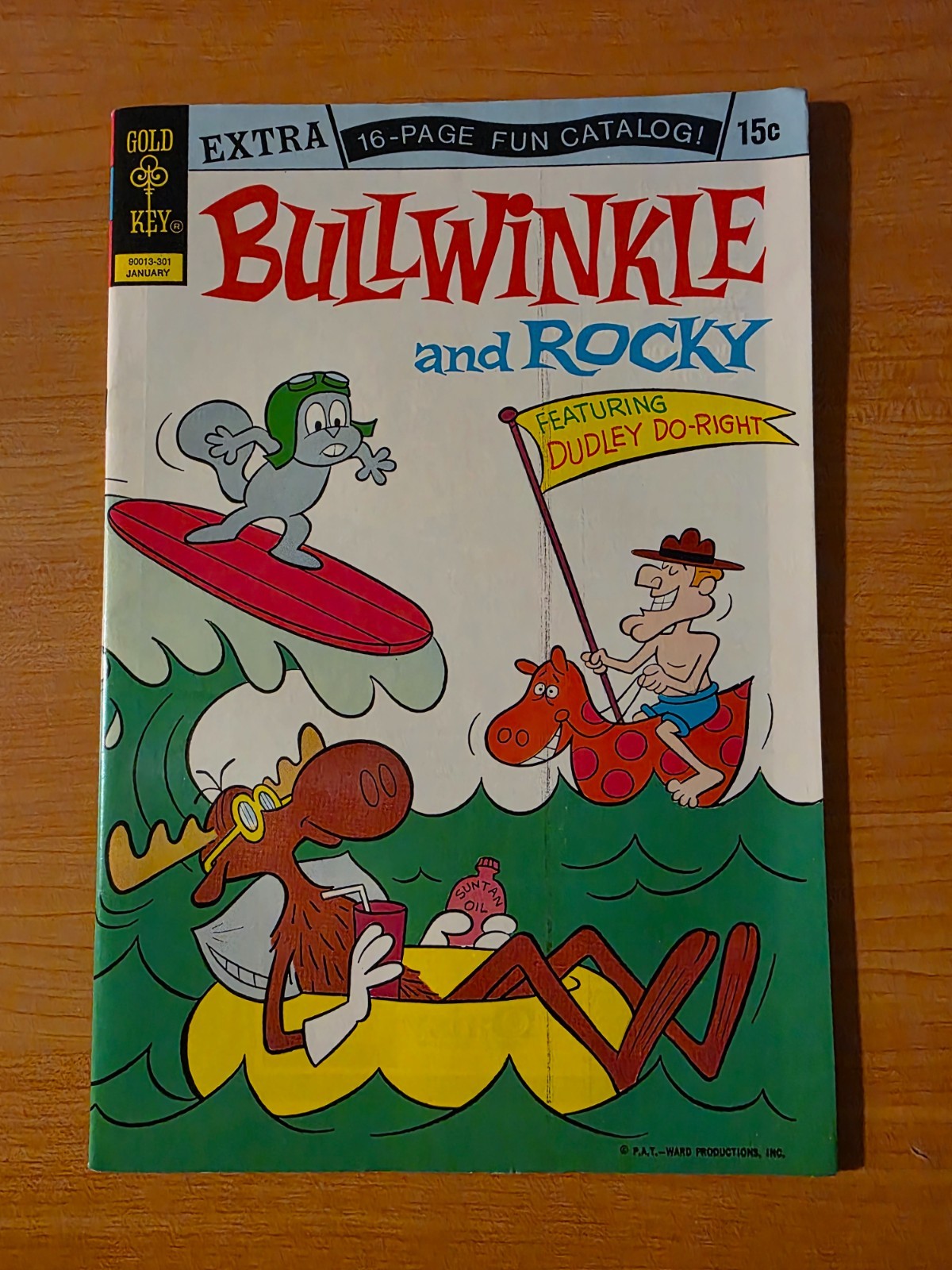 Bullwinkle #6 ~ NEAR MINT NM ~ 1972 Gold Key Comics