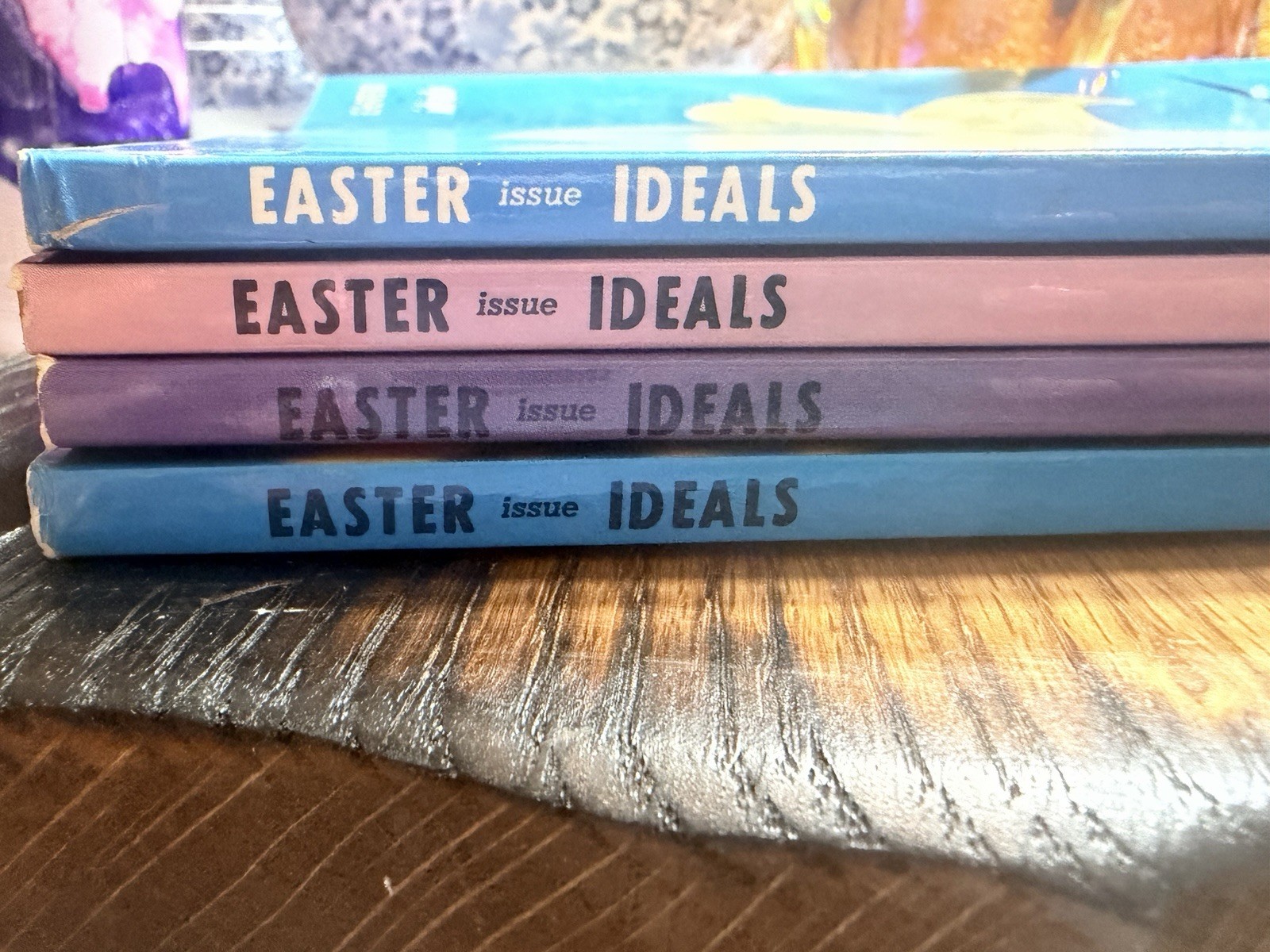 Vintage Easter Ideals Book Lot of 4 Mid Century Spring Decor Gift Vintage Easter Ideals Book Lot of 4 Mid Century Spring Decor Gift