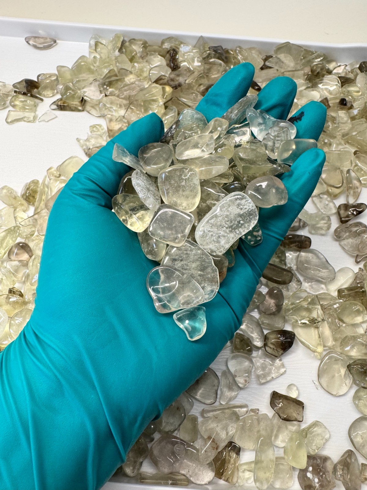 Libyan Desert Glass Meteorite Specimen With A Certificate 100-gram package LDG