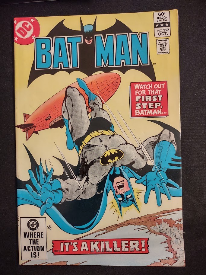Batman #352 (DC Comics October 1982) The Killer Sky Batman #352 (DC Comics October 1982) The Killer Sky