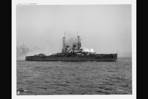 Photo:New York NY USS Arkansas Battleship c1912 American Navy Warship