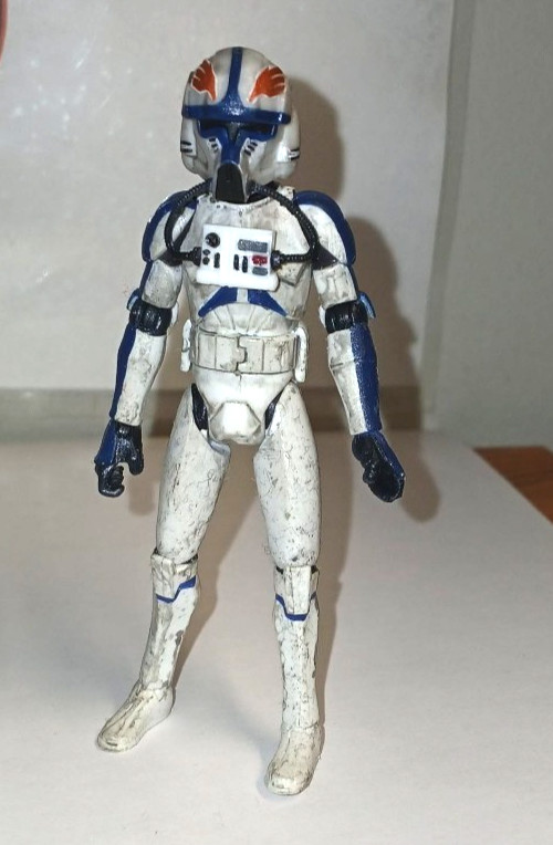Star Wars Clone Trooper LT Hawk Weathered Custom Painted Figure 3.75