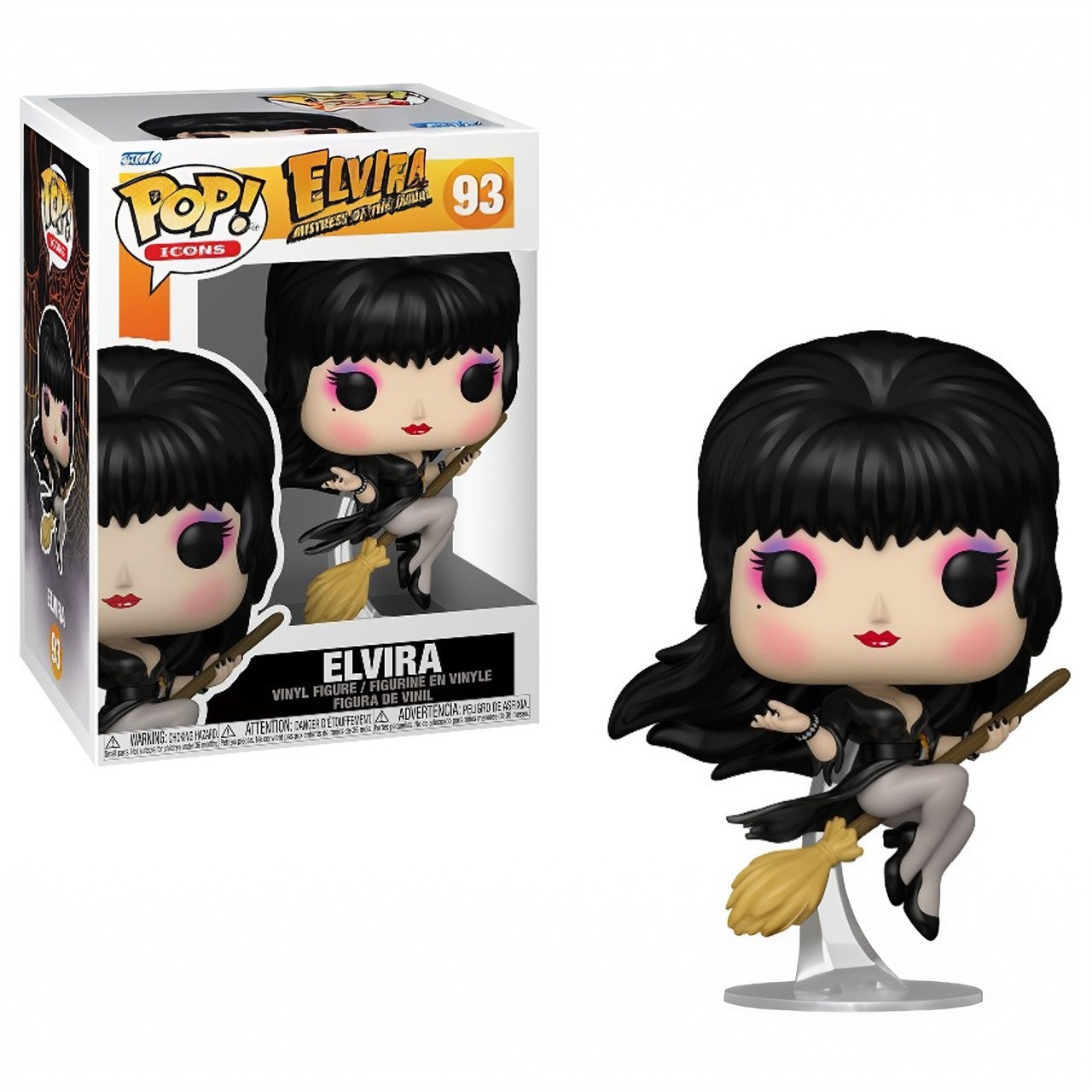 Funko Pop Elvira with Broom #93
