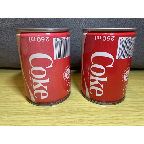 Coca-Cola Showa Retro Can 250ml Hokkaido Limited Edition