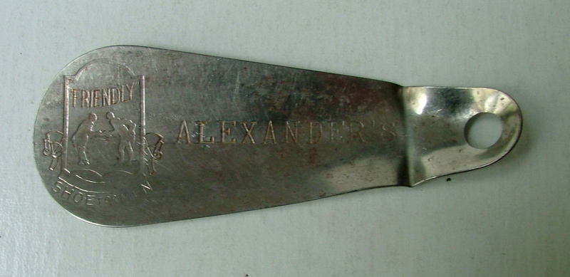 ALEXANDERS FRIENDLY SHOES FOR MEN METAL SHOE HORN ALEXANDERS FRIENDLY SHOES FOR MEN METAL SHOE HORN