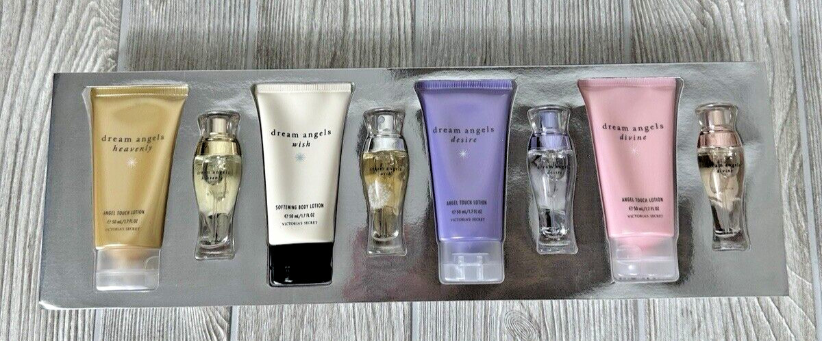 NIB Victoria's Secret Dream Angels Miniature Eau De Parfum & Lotion Set 2018 NIB Victoria's Secret Dream Angels Miniature Eau De Parfum & Lotion Set 2018
