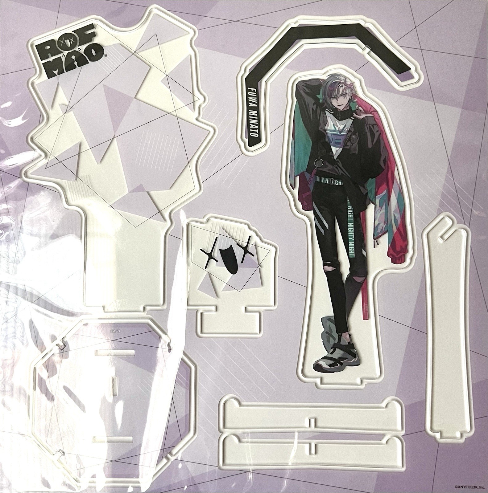 Nijisanji Acrylic Stand - Fuwa Minato Kaida Haru Kenmochi Toya Kagami Hayato