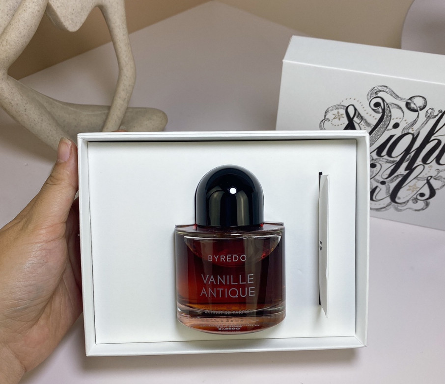 Byredo Vanille Antique 70ml Eau De Parfum Sweet Vanilla Amber Woody Fragrance Un