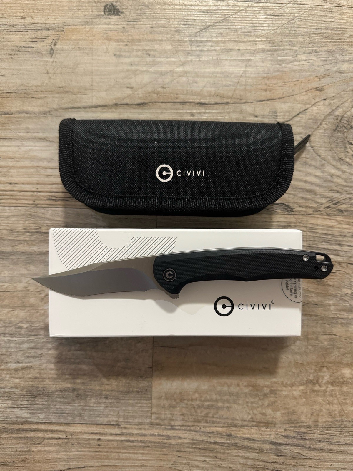 Civivi Mini Sandbar Flipper Knife Black G10 Handle Never Used / Carried Civivi Mini Sandbar Flipper Knife Black G10 Handle Never Used / Carried