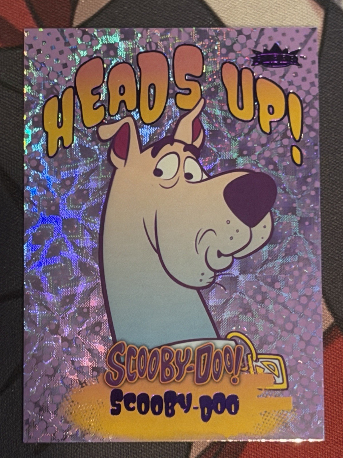 2024 Fleer Scooby Doo Head\'s Up Purple 11/25 Scooby Doo #1 🔥🔥🔥