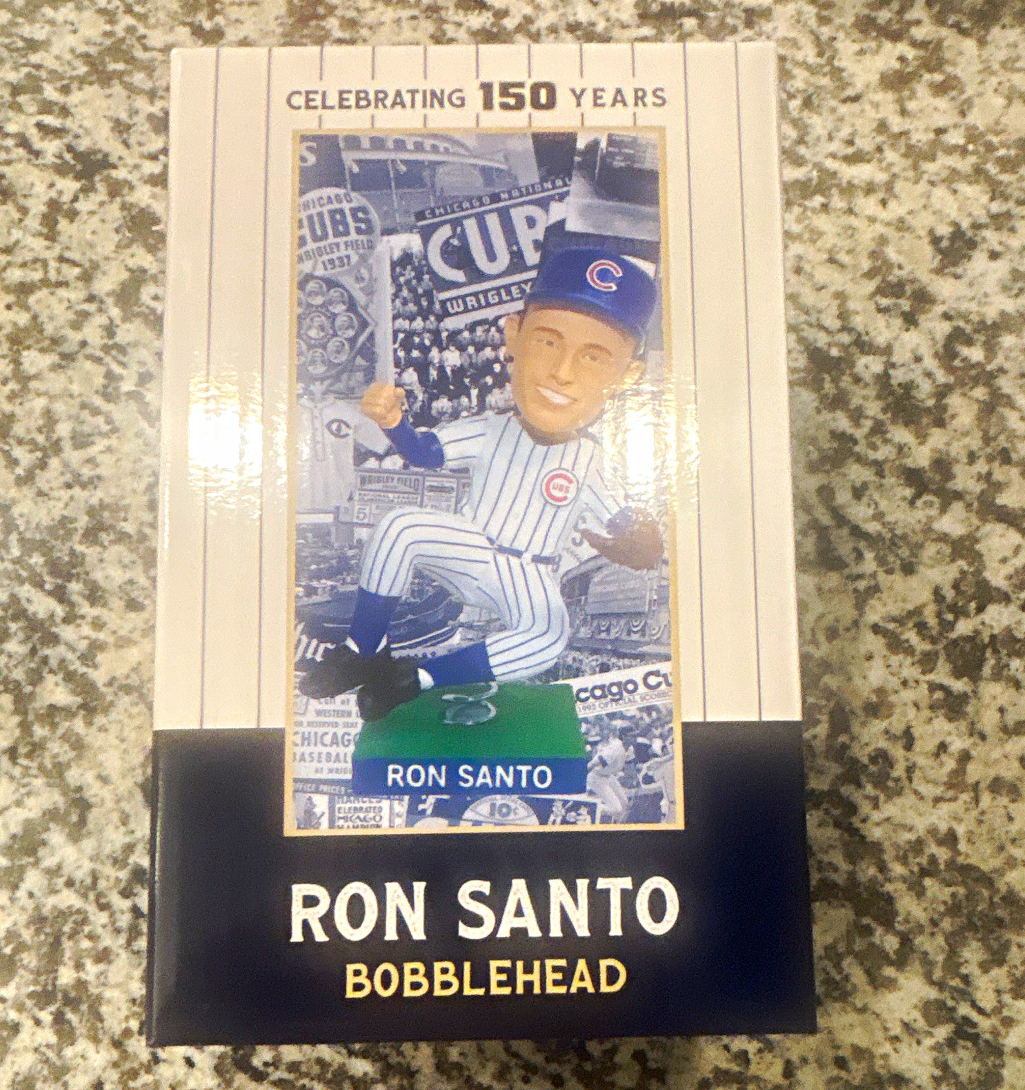 CHICAGO CUBS RON SANTO BOBBLEHEAD NIB 4/18/26 WRIGLEY FIELD SGA CHICAGO CUBS RON SANTO BOBBLEHEAD NIB 4/18/26 WRIGLEY FIELD SGA