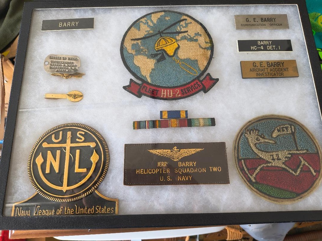 IDd Cold War US Navy Helicopter Pilot Officer Grouping ONI Accident Investigator