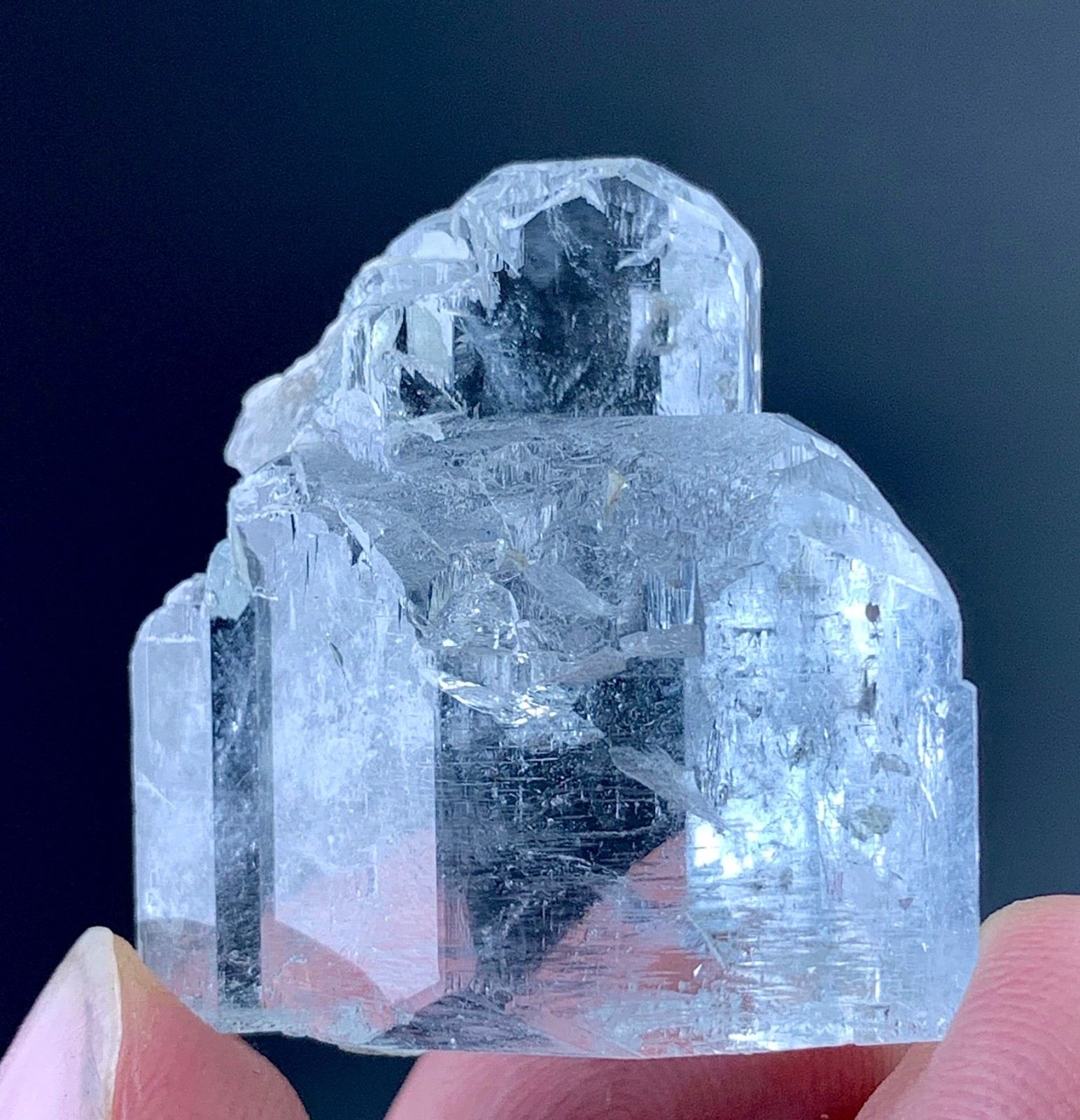 83 Carat Aquamarine Crystal Specimen From Skardu Pakistan 83 Carat Aquamarine Crystal Specimen From Skardu Pakistan