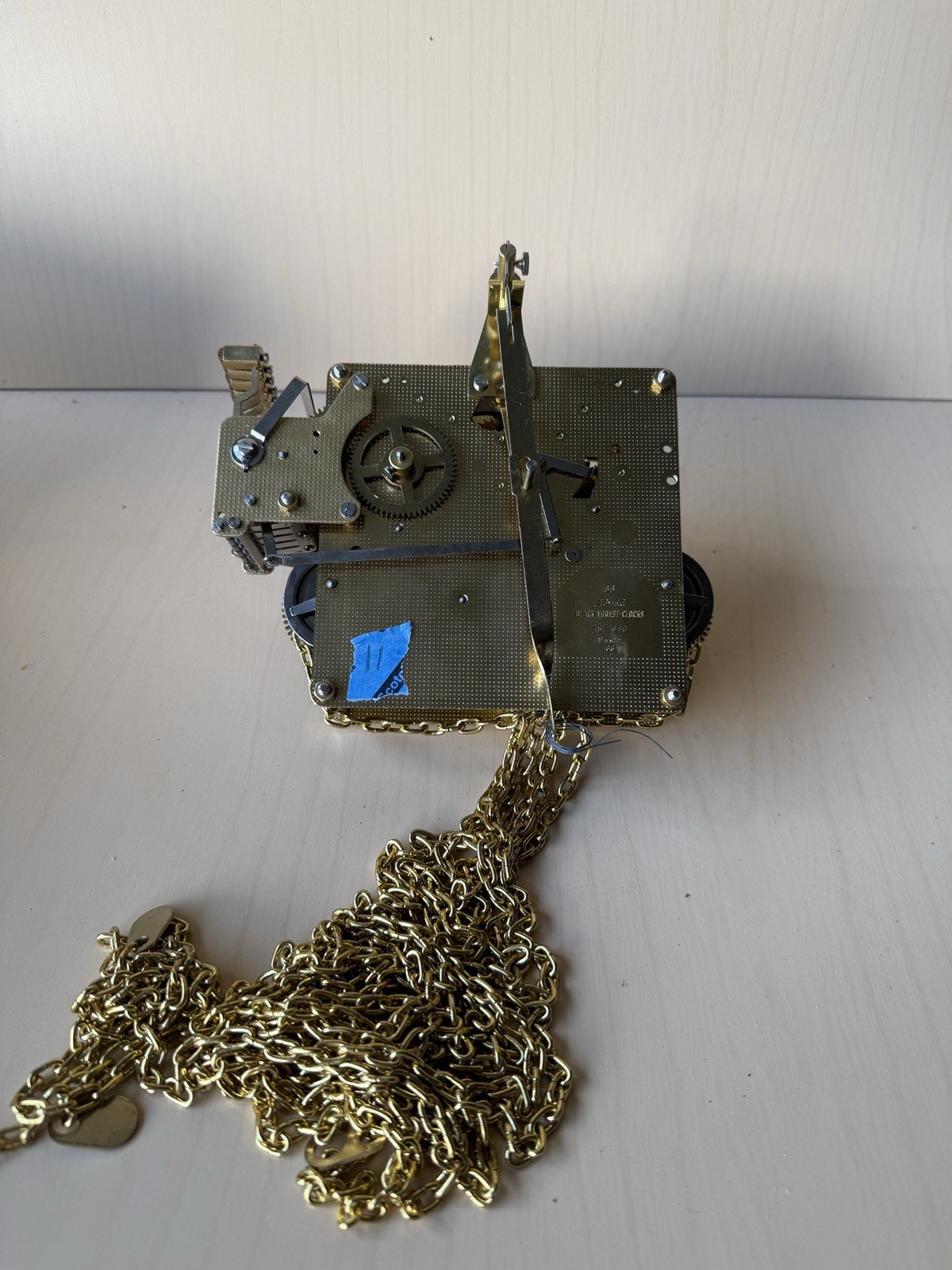 451-030 94 cm Hermle Grandfather Clock Movement 