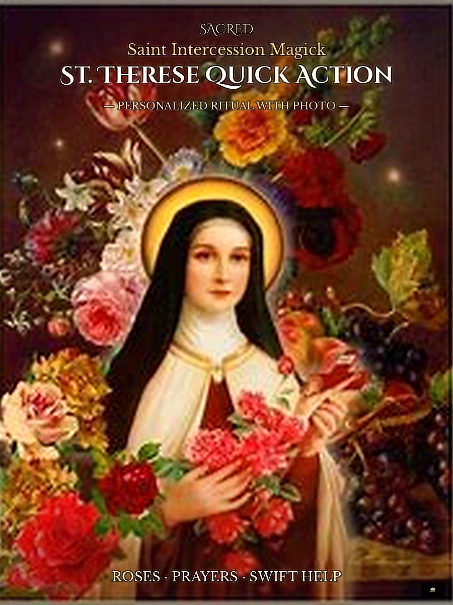 🌹🙏✨ St Therese Quick Action Ritual ~ Roses Sign Custom Spell Photo