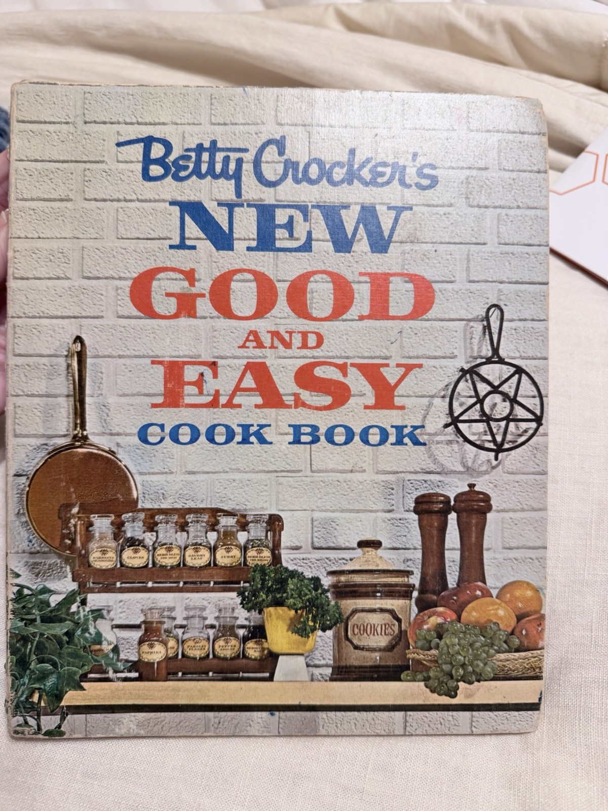 Vintage 1962 Betty Crocker’s New Good and Easy Cook Book 1st Edition 1st