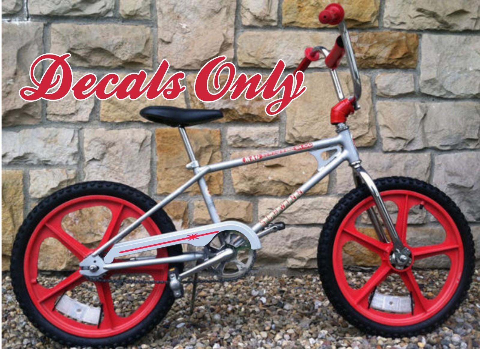 NOS Schwinn Mag Scrambler SX500  1970’s/80\'s reproduction Decals Award Winning
