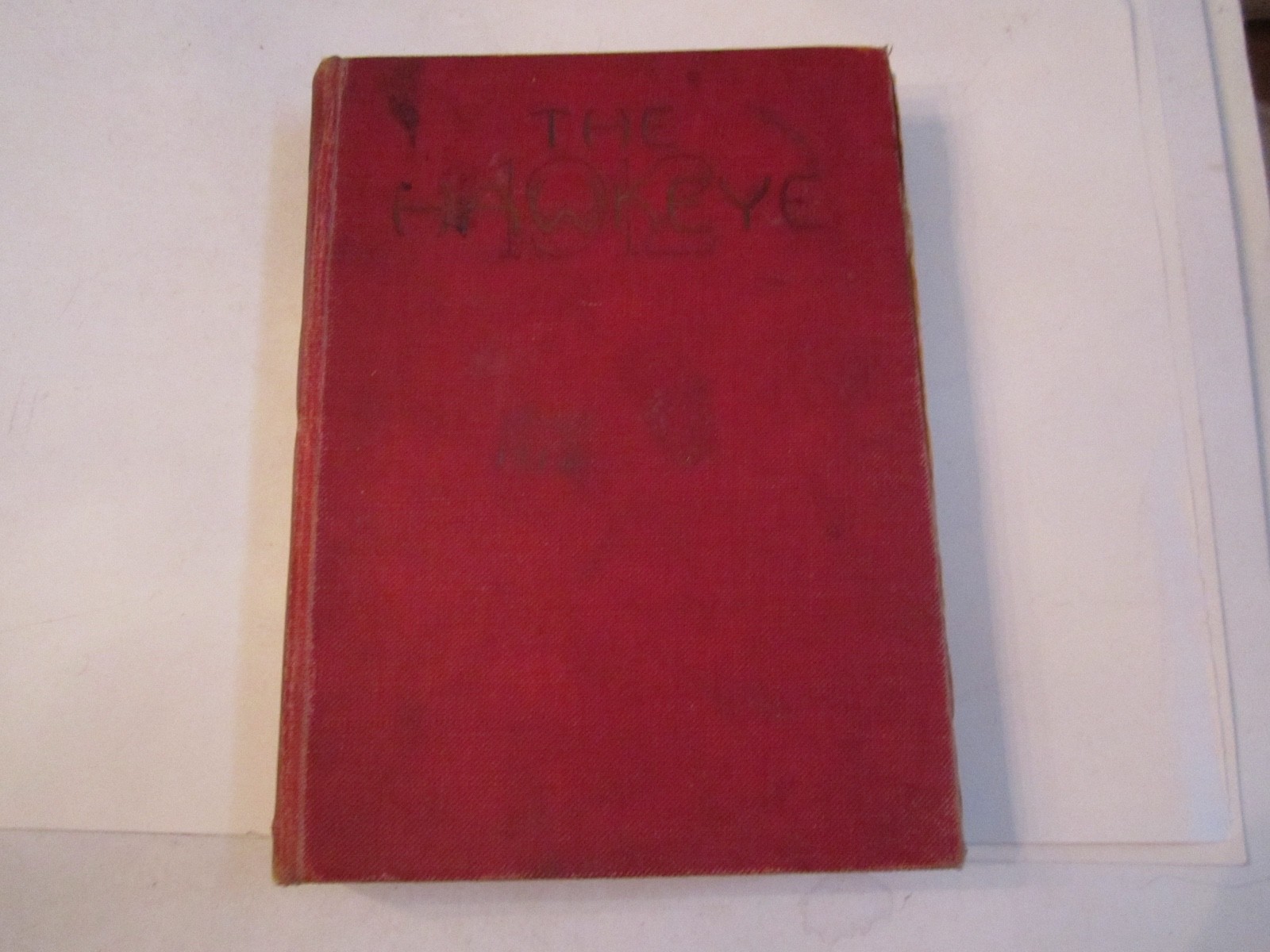 ANTIQUE 1912 UNIVERSITY OF IOWA COLLEGE YEARBOOK - THE HAWKEYE